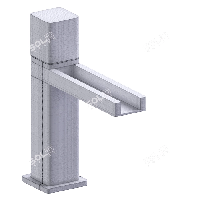 Elegant 50mm Faucet for Any Space 3D model image 6