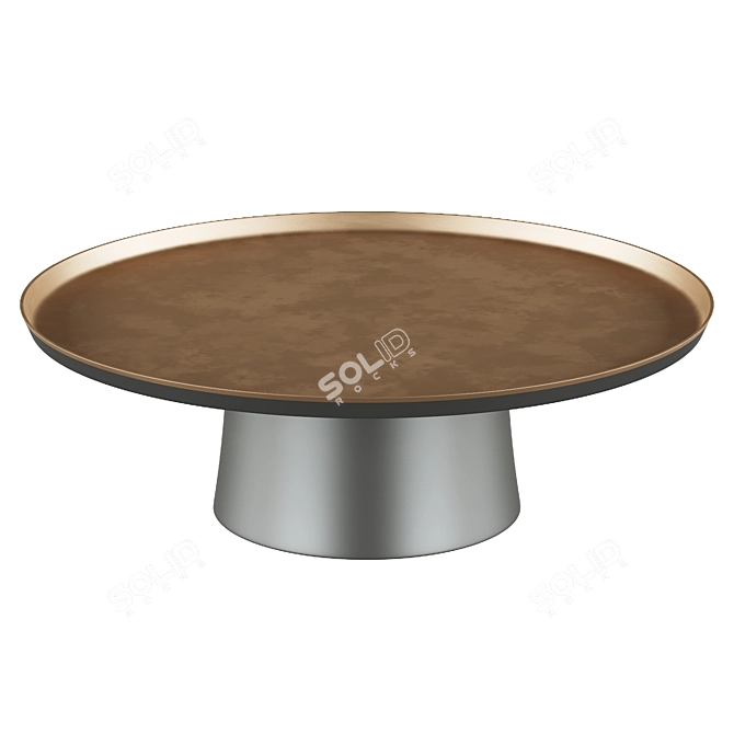 Stylish Amerigo Coffee Table 3D model image 3