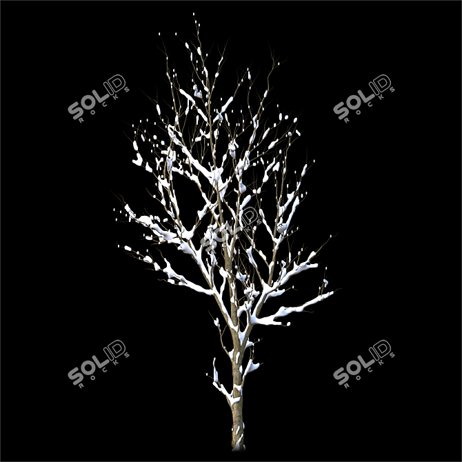 Lush Landscape Tree: 3D Model 3D model image 10