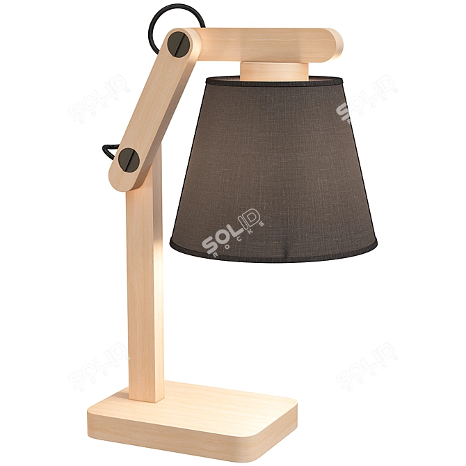 Modern Black Alfa 22718 Joga Lamp 3D model image 2
