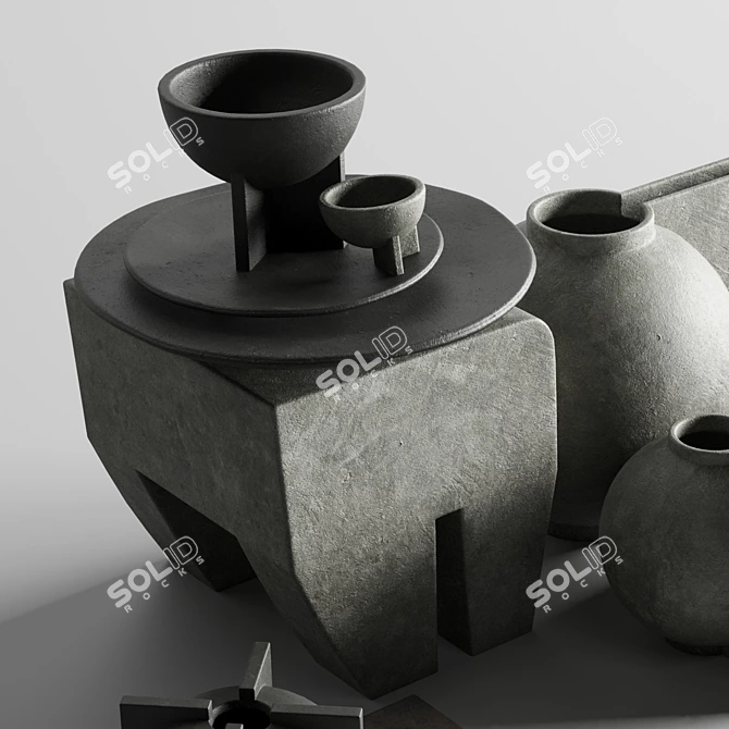 101 Copenhagen Kyoto Vase & Osaka Bowl 3D model image 3