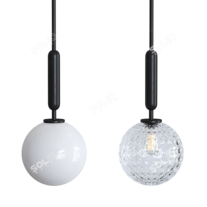 RAFFIN Modern Ceiling Lamp 3D model image 1