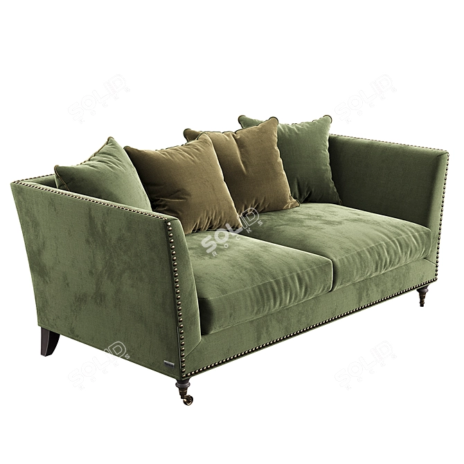 Victory Classic Sofa: Perfection in Proportions 3D model image 5