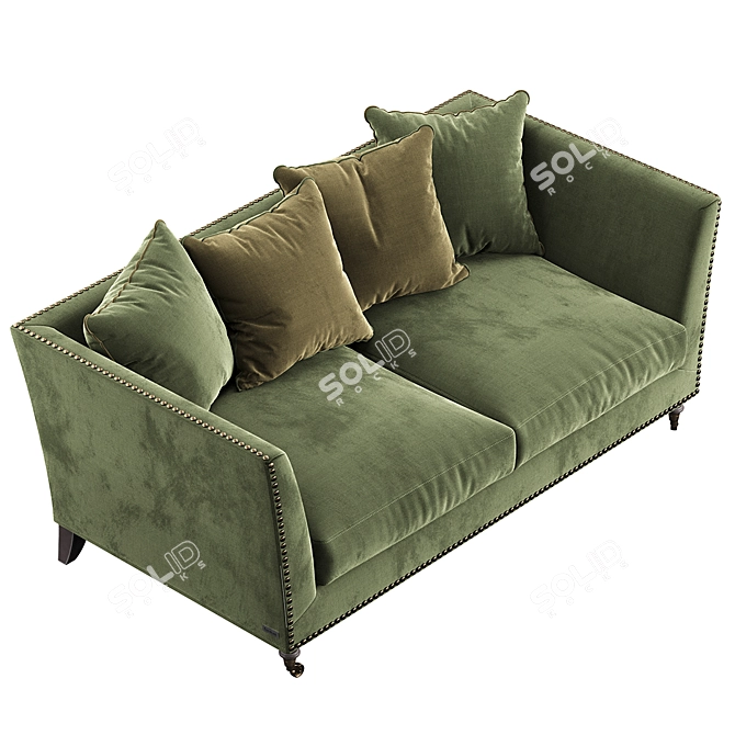 Victory Classic Sofa: Perfection in Proportions 3D model image 6