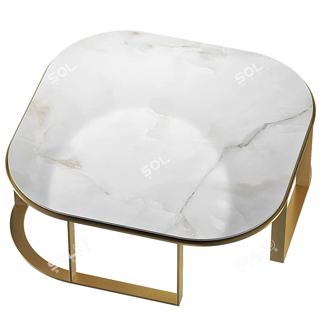 Elegant TARTU Coffee Table 3D model image 2