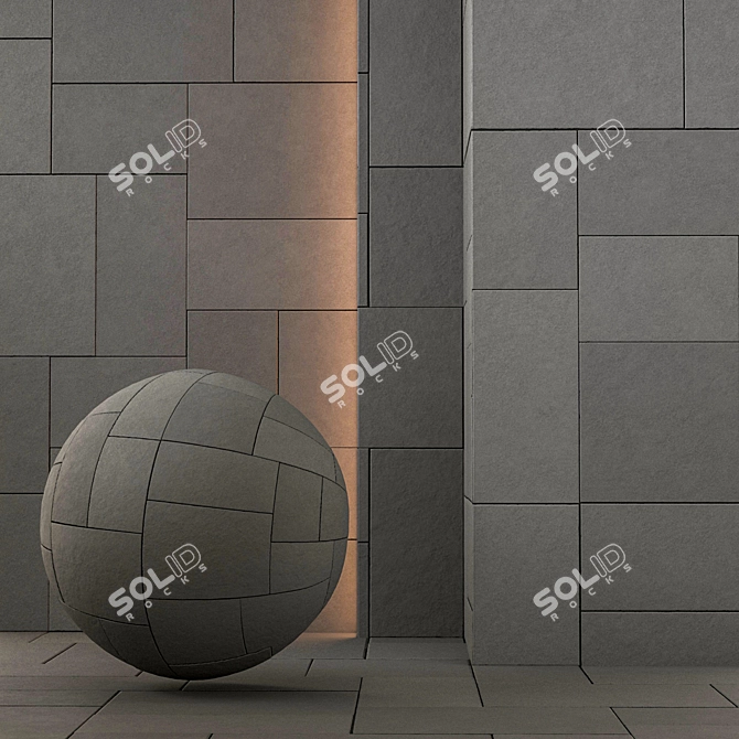 Seamless 8192x8192 Floor 3D model image 1