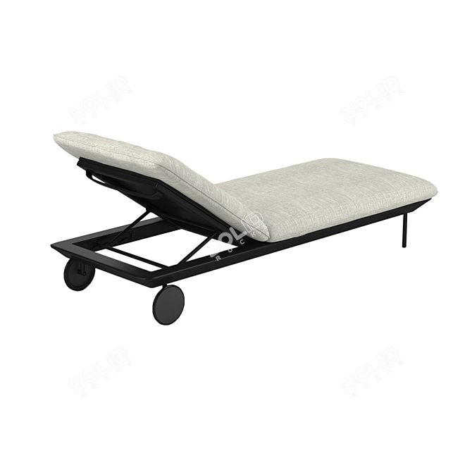 Elevate Your Lounge: Senja Lounger 3D model image 2