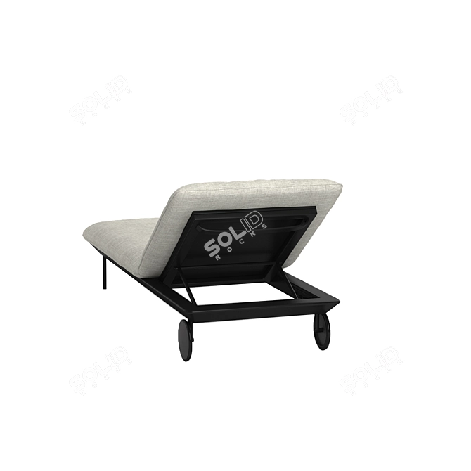 Elevate Your Lounge: Senja Lounger 3D model image 3