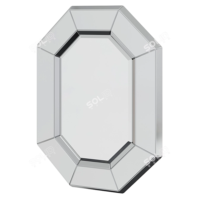 Sereno Fascade Mirror 3D model image 1
