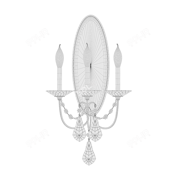 Feiss Valentina Wall Lamp 3D model image 3