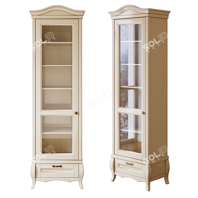 Cleopatra Collection Bookcase 3D model image 1