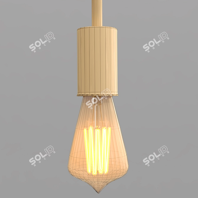 Modern Mobile 2-Light Sconce 3D model image 2