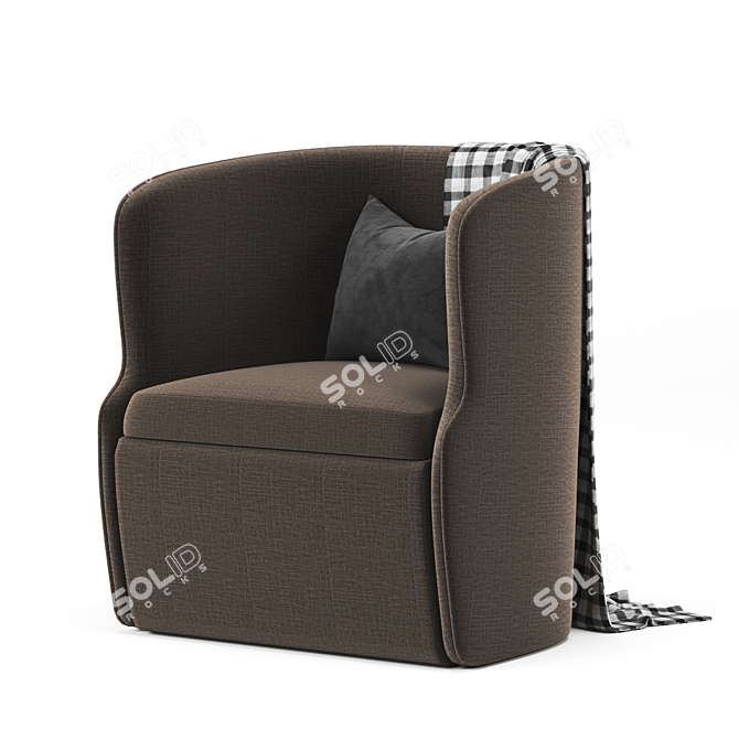 Modern Surface Chair 3D model image 1