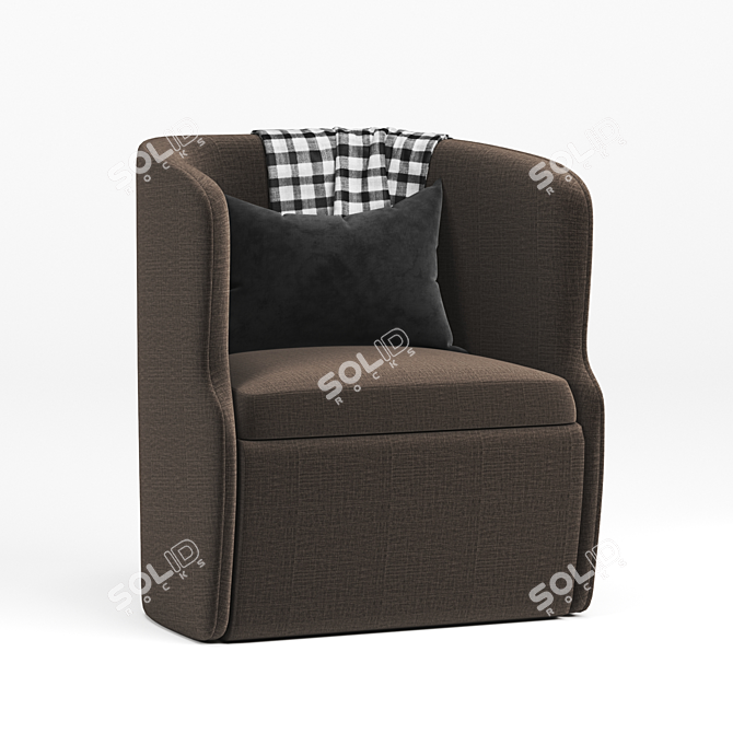 Modern Surface Chair 3D model image 2