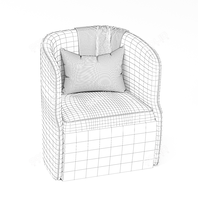Modern Surface Chair 3D model image 5