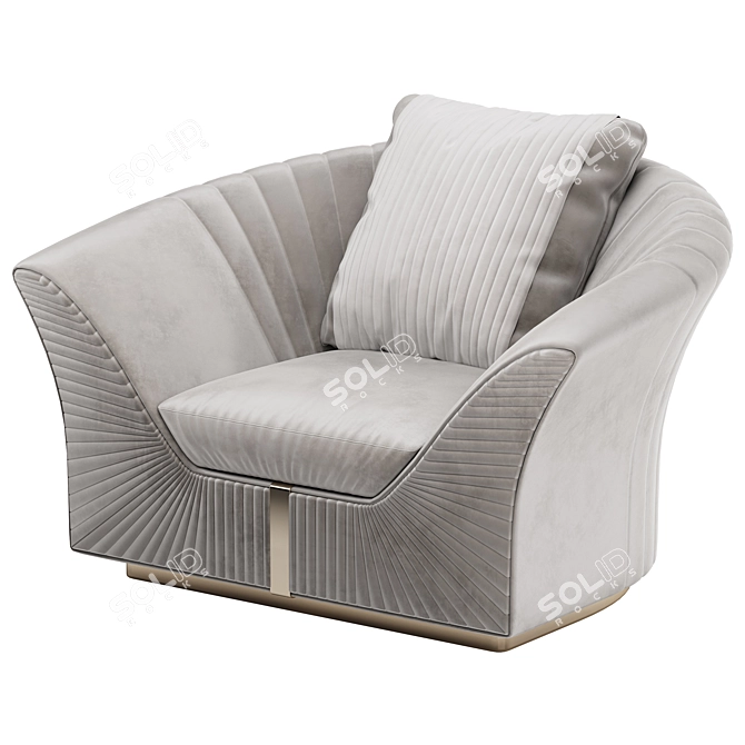 Luxury Giorgio Charisma Art Seater 3D model image 7
