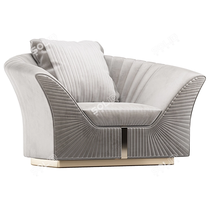 Luxury Giorgio Charisma Art Seater 3D model image 9