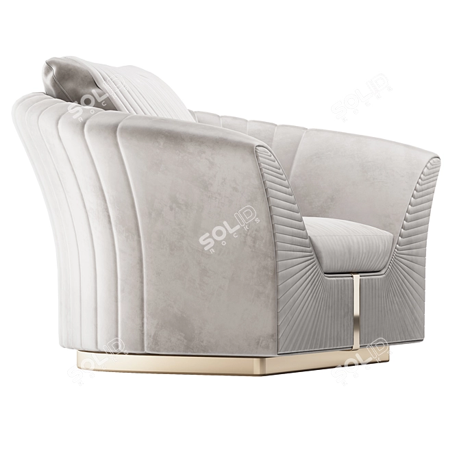 Luxury Giorgio Charisma Art Seater 3D model image 11