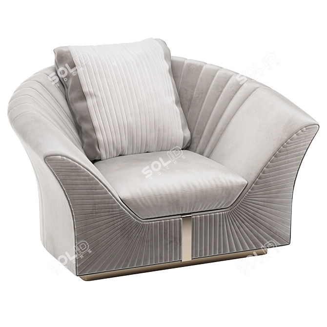 Luxury Giorgio Charisma Art Seater 3D model image 13