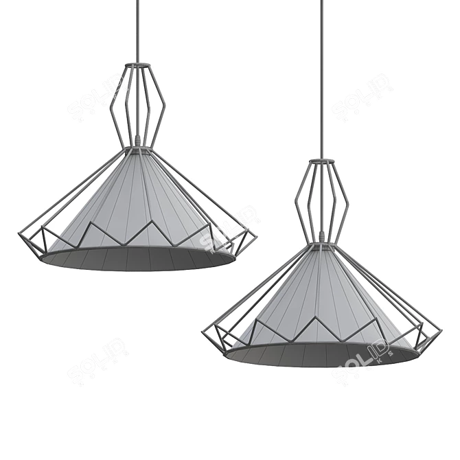 Minimalist Design Lamp - RUNDIS 3D model image 2