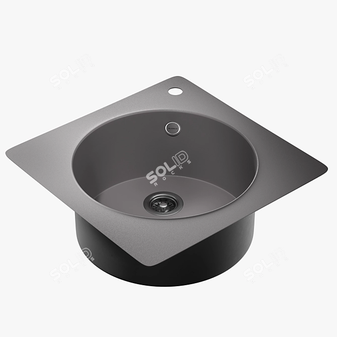 Blanco Artago 6: Stylish Compact Sink 3D model image 4
