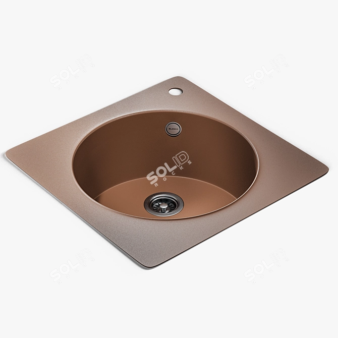 Blanco Artago 6: Stylish Compact Sink 3D model image 6
