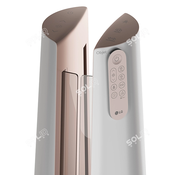 LG PuriCare Aero Tower: Pure Air Power 3D model image 3