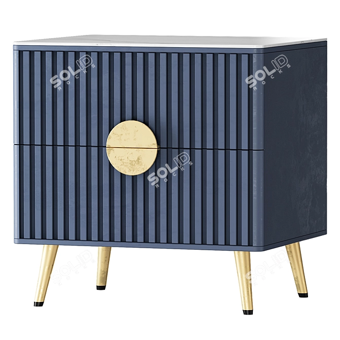 Frezy bedside table 100stolov 3D model image 1