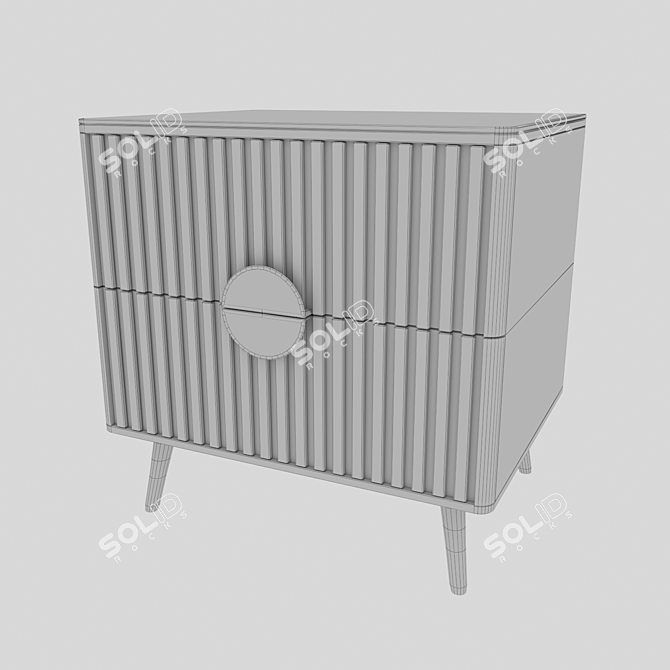 Frezy bedside table 100stolov 3D model image 3