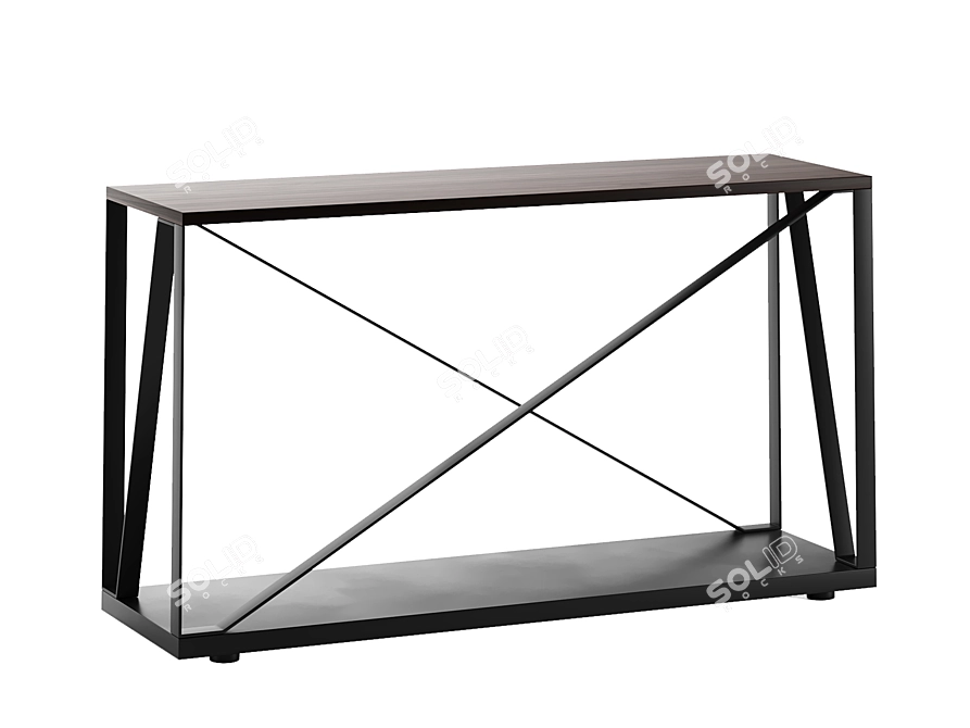 Sleek BEAM Console - Functional Elegance 3D model image 1