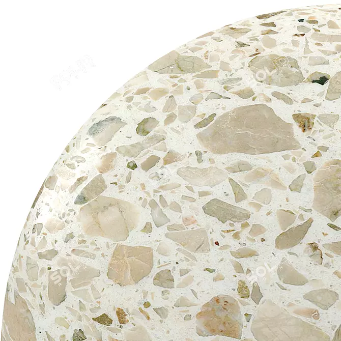 HD PBR Terrazzo Material Set 3D model image 4