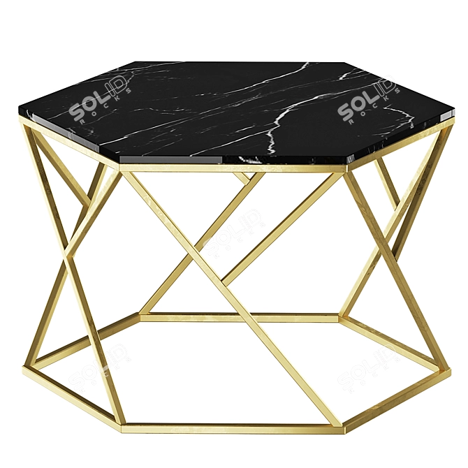 Modern Designer Coffee Table - 100STOLOV 3D model image 1