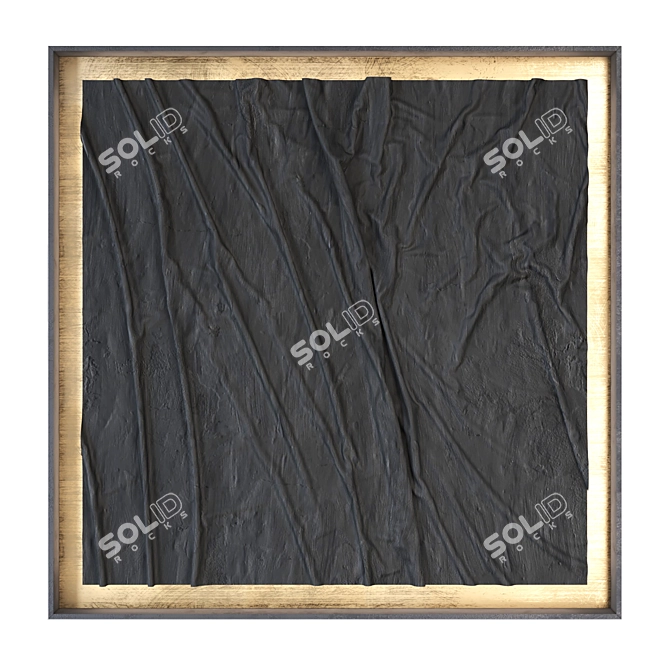 Modern Art Wall Frame Set 3D model image 5