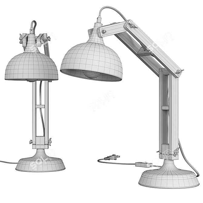 Salado Desk Lamp 3D model image 6