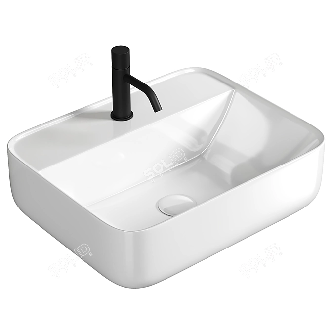 Ceramica Nova Element Sink 3D model image 1