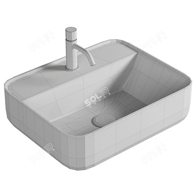 Ceramica Nova Element Sink 3D model image 2