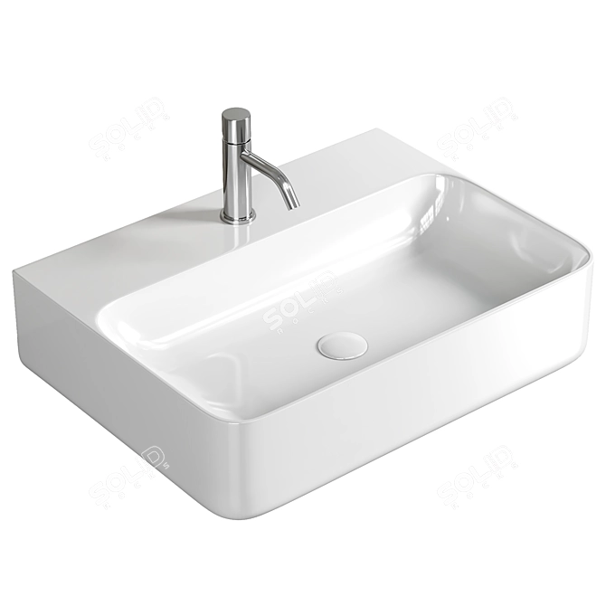 Elegant Aura CN2001 Sink 3D model image 1