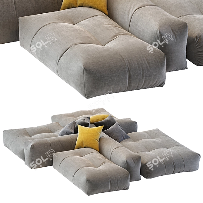 Pixel N_3: Modern Stylish Furniture 3D model image 3