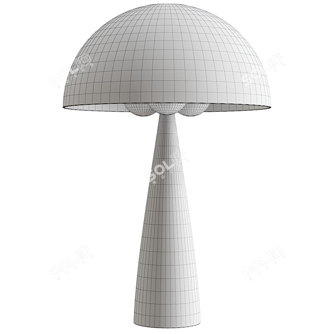 Elegant Craftvoll Table Lamp 3D model image 3