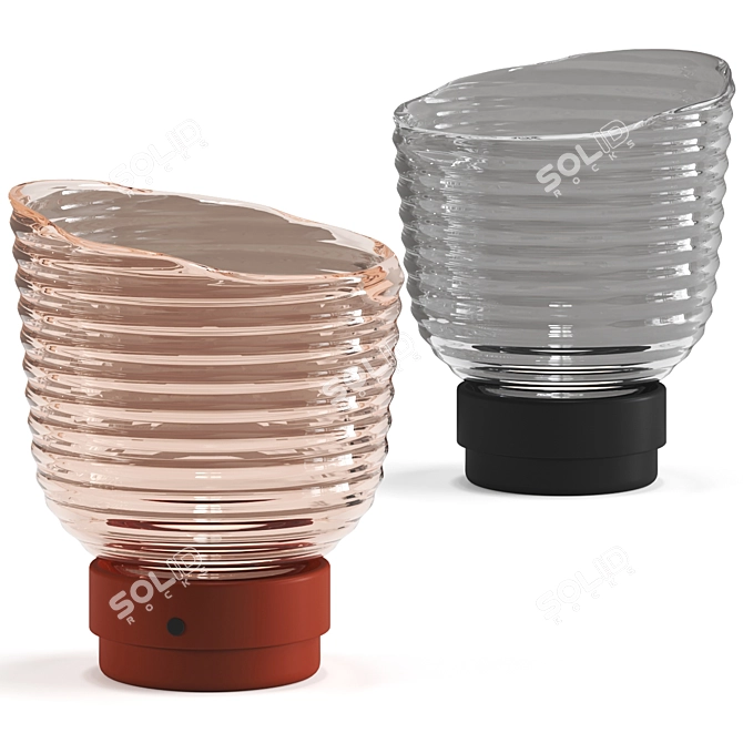 Sleek Ulla Mini Table Lamp 3D model image 1