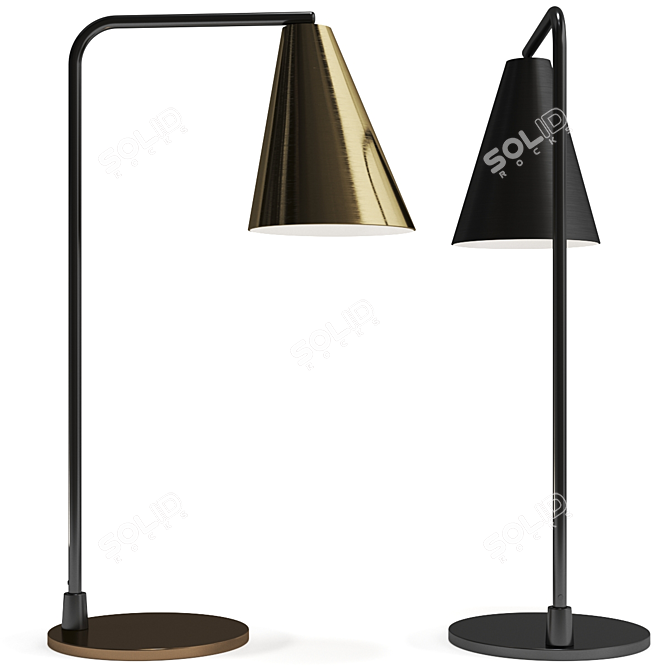 Modern Vigo Table Lamp by Valaisin Grönlund 3D model image 1