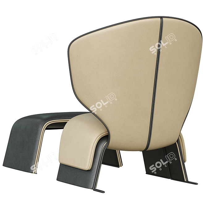 DA_VINCI_LIFESTYLE: Elegant 3D Furniture Model 3D model image 2