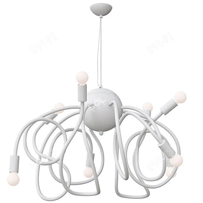 Colorful Illumination: Ideal Lux Multiflex Sp8 3D model image 2