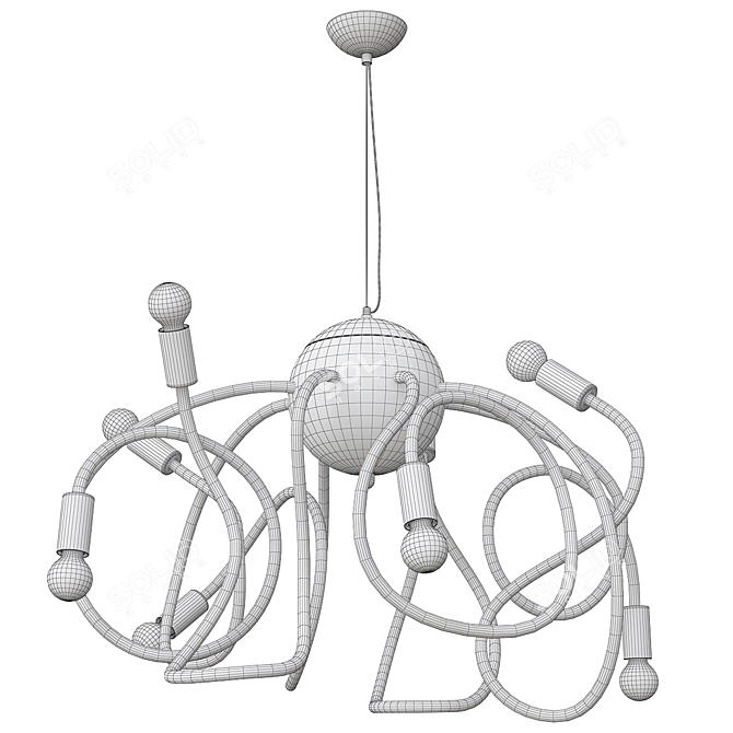 Colorful Illumination: Ideal Lux Multiflex Sp8 3D model image 3