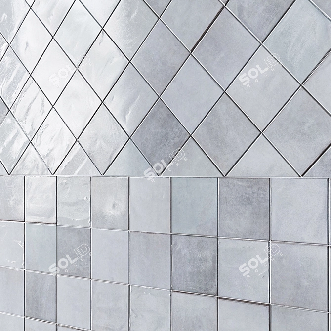 Renzo Ceramic Tile Collection  3D model image 2