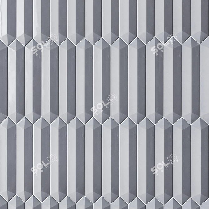 Axis Ceramic Wall Tile Collection 3D model image 3