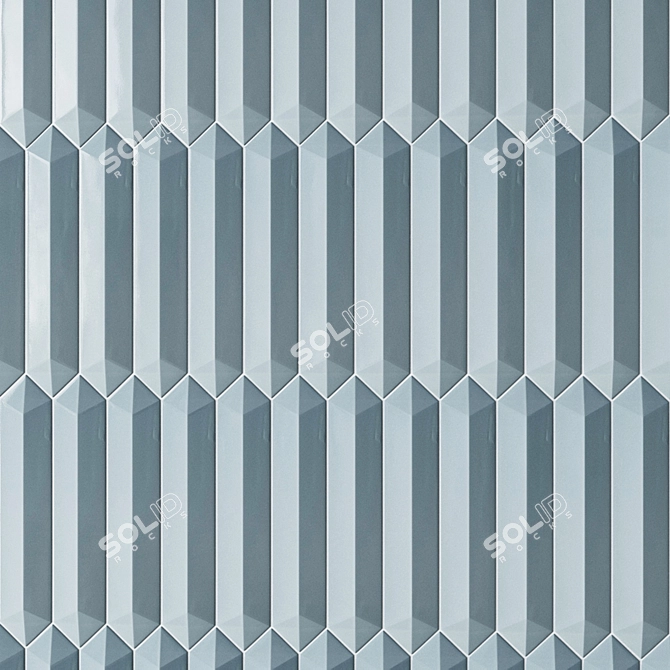 Axis Ceramic Wall Tile Collection 3D model image 4