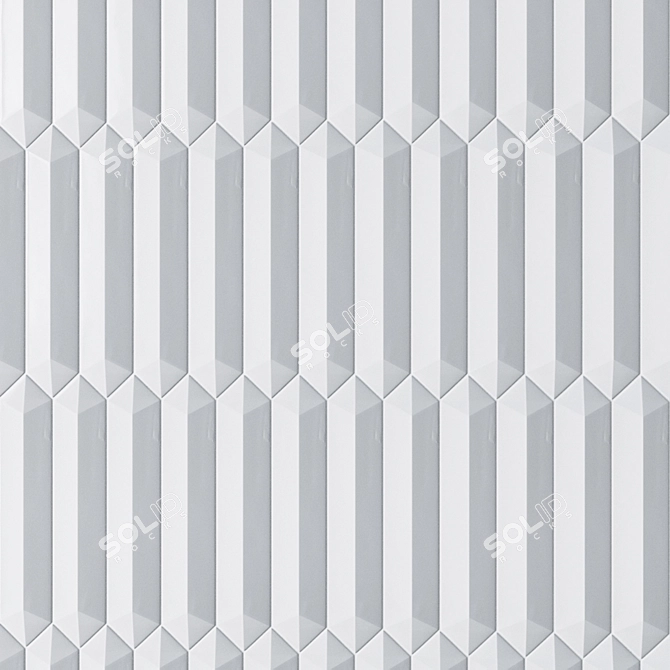 Axis Ceramic Wall Tile Collection 3D model image 6