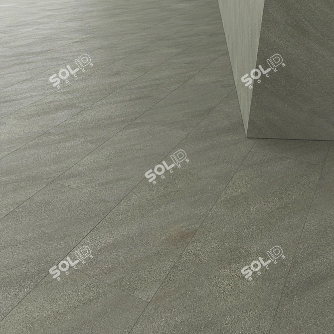 Natural Stone Set - 4 Varieties 3D model image 3