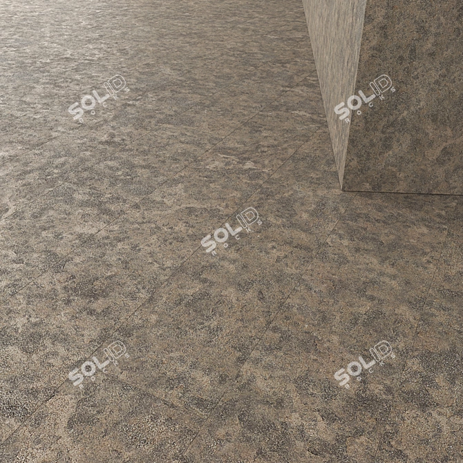 Natural Stone Set - 4 Varieties 3D model image 5